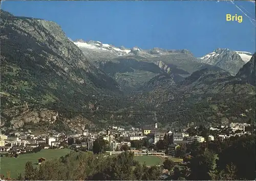 Brig Panorama Blatten Belalp Kat. Brig