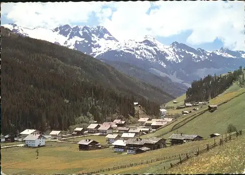 Gerlos Panorama mit Brandberg Kolm Kat. Gerlos