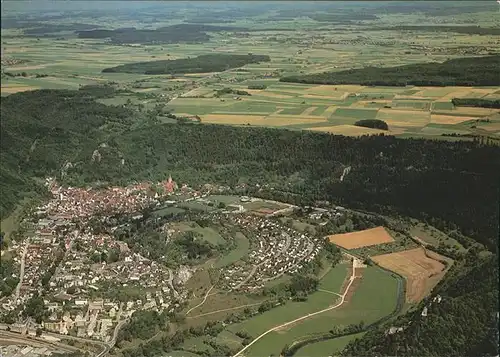 Blaubeuren Fliegeraufnahme Kat. Blaubeuren