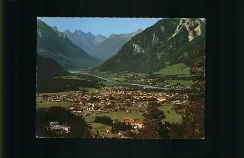 Reutte Tirol Panorama mit Lechtaler Alpen Kat. Reutte