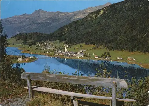 Weissensee hoechstgelegener Badesee der Alpen Kat. Weissensee