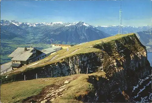 Niederhorn Beatenberg Wildstrubel Wildhorn Niesen Kat. Niederhorn