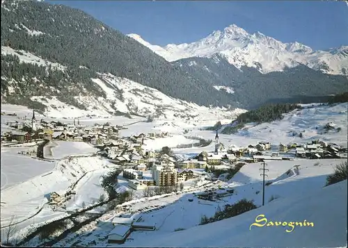 Savognin Panorama Juliaroute Trinizong Piz d`Err Kat. Savognin