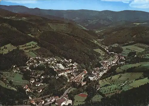 Bad Peterstal-Griesbach Fliegeraufnahme / Bad Peterstal-Griesbach /Ortenaukreis LKR