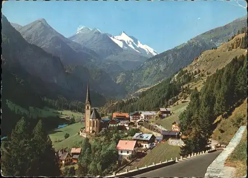 Heiligenblut Kaernten Panorama Kat. Heiligenblut