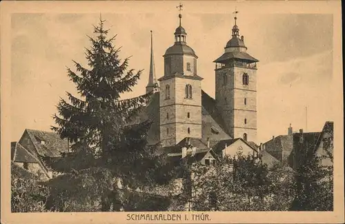 Schmalkalden Kirche Kat. Schmalkalden