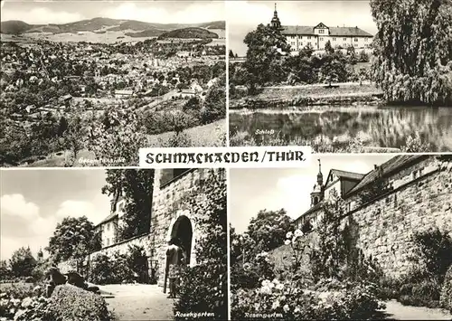 Schmalkalden Schloss Rosengarten Kat. Schmalkalden
