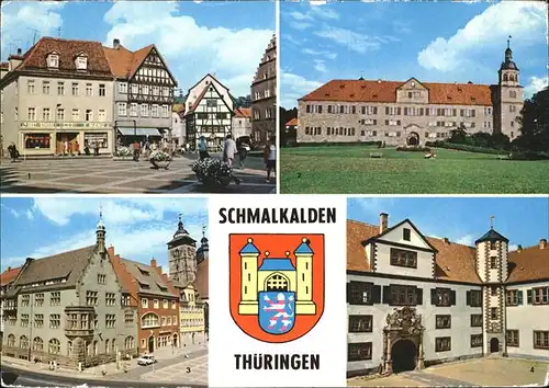 Schmalkalden ALtmarkt Schloss Kat. Schmalkalden