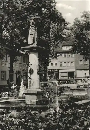 Schleusingen Marktbrunnen Kat. Schleusingen