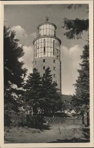 Inselsberg Schmalkalden Aussichtsturm Kat. Schmalkalden