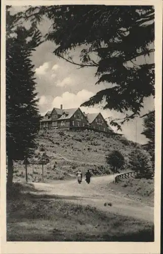 Inselsberg Schmalkalden Berghotel Gotha Kat. Schmalkalden