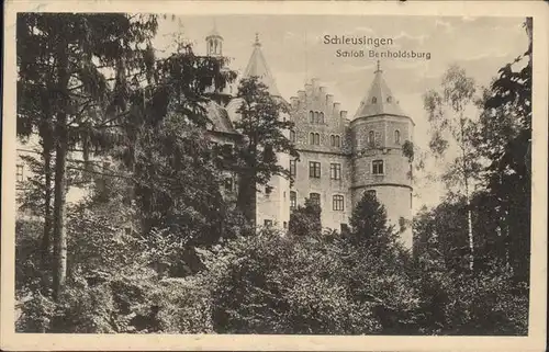 Schleusingen SChloss Bertholdsburg Kat. Schleusingen