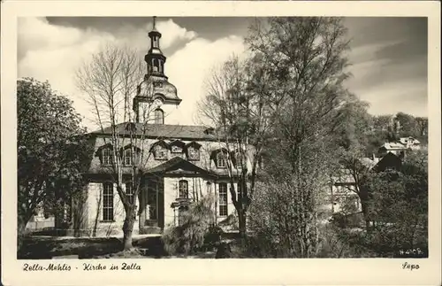 Zella Mehlis Kirche Kat. Zella Mehlis