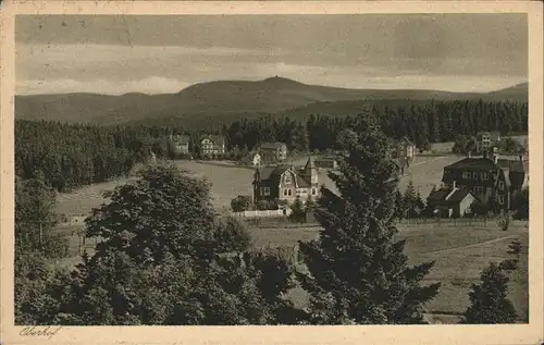 Oberhof Thueringen Schneekopf Kat. Oberhof Thueringen