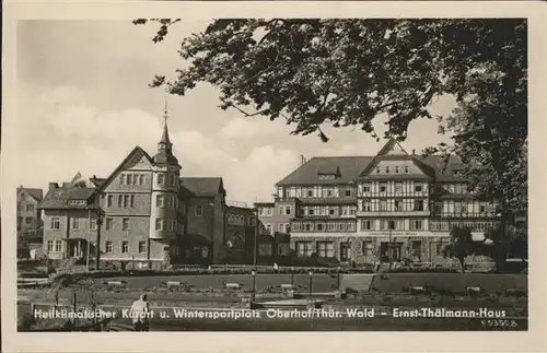 Oberhof Thueringen Ernst Thaelmann Haus Kat. Oberhof Thueringen