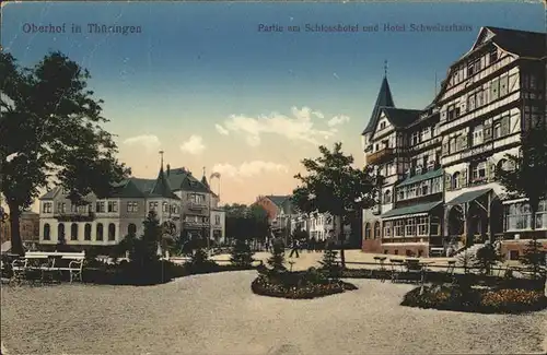 Oberhof Thueringen Schlosshotel Hotel SChweizerhaus Kat. Oberhof Thueringen