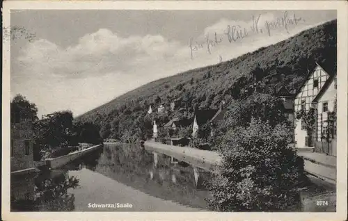 Schwarza Thueringer Wald Saalepartie / Schwarza Suhl /Schmalkalden-Meiningen LKR