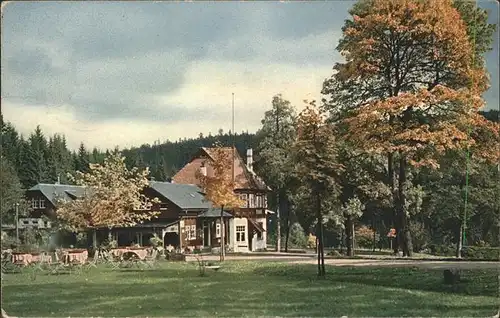 Oberhof Thueringen Obere Schweizerhuette Kat. Oberhof Thueringen