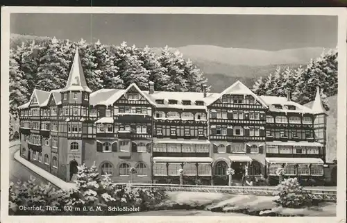 Oberhof Thueringen Schlosshotel Kat. Oberhof Thueringen