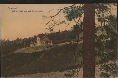 Oberhof Thueringen Waldschenke Veilchenbrunnen Kat. Oberhof Thueringen