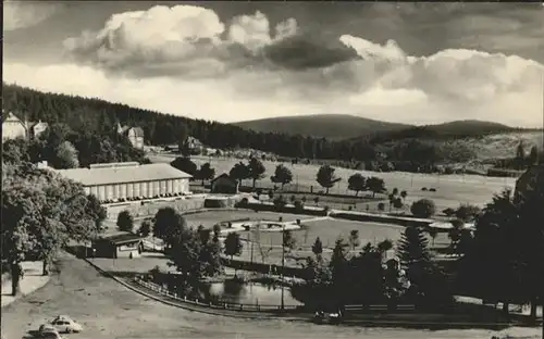 Oberhof Thueringen Kuranlagen Haus der Freundschaft Kat. Oberhof Thueringen