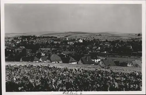 Schleusingen Gesamtansicht Kat. Schleusingen