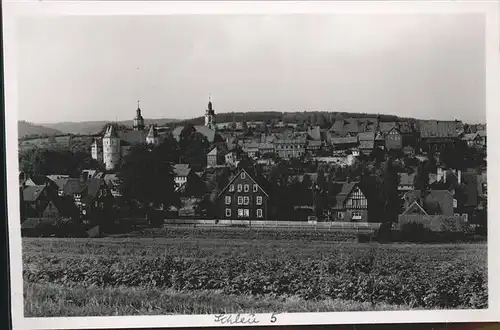 Schleusingen Gesamtansicht Kat. Schleusingen