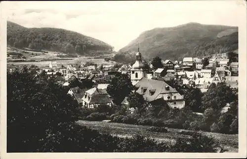 Zella Mehlis Regenberg Blick Kat. Zella Mehlis