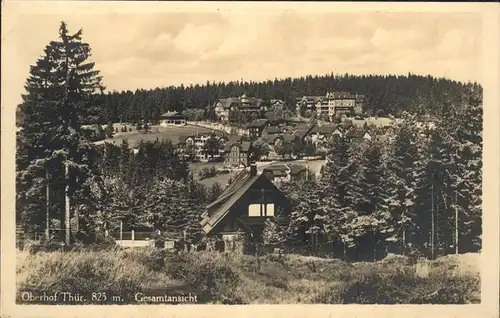 Oberhof Thueringen Gesamtansicht Kat. Oberhof Thueringen