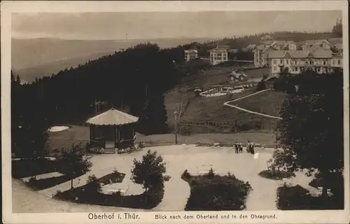 Oberhof Thueringen Oberland Ohragrund Kat. Oberhof Thueringen