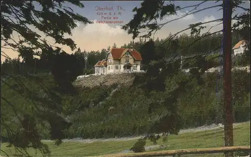 Oberhof Thueringen Veilchenbrunnen Kat. Oberhof Thueringen