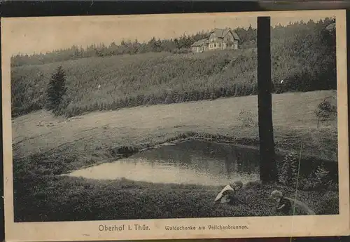 Oberhof Thueringen Waldschenke Veilchenbrunnen Kat. Oberhof Thueringen