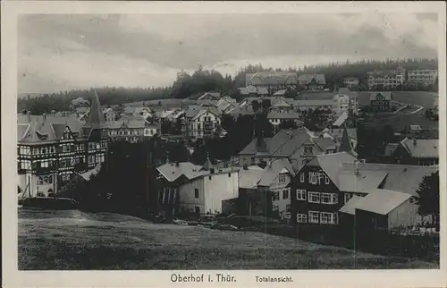 Oberhof Thueringen Totalansicht Kat. Oberhof Thueringen