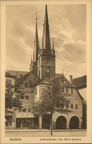 Saalfeld Saale Johanniskirche Kat. Saalfeld