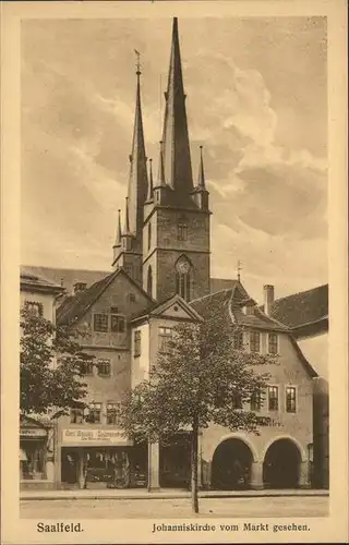 Saalfeld Saale Johanniskirche Kat. Saalfeld
