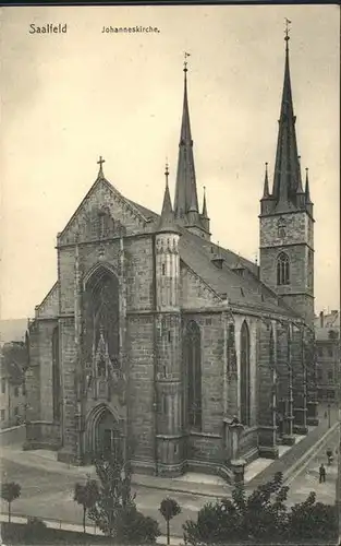 Saalfeld Saale Johanneskirche Kat. Saalfeld