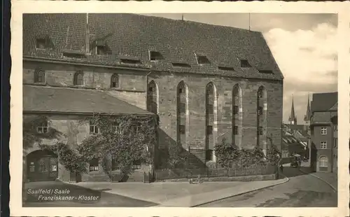 Saalfeld Saale Franziskanerkloster Kat. Saalfeld