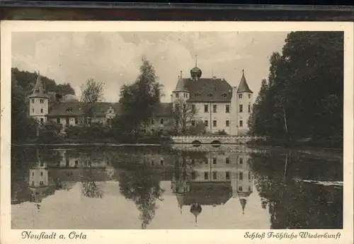 Neustadt Orla Schloss Froehliche Wiederkehr Kat. Neustadt Orla
