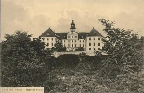 Saalfeld Saale Herzogl Schloss Kat. Saalfeld