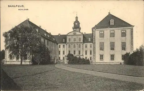Saalfeld Saale Schloss Kat. Saalfeld