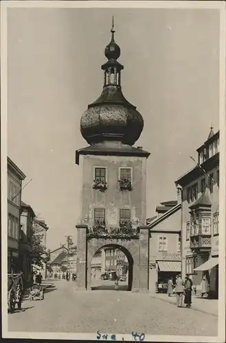 Saalfeld Saale Blankenburger Tor Kat. Saalfeld