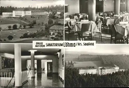 dd34481 Loehma Leutenberg Sanatorium Kategorie. Leutenberg Alte Ansichtskarten