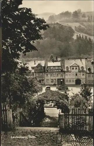 Leutenberg Thueringen Marktplatz Kat. Leutenberg