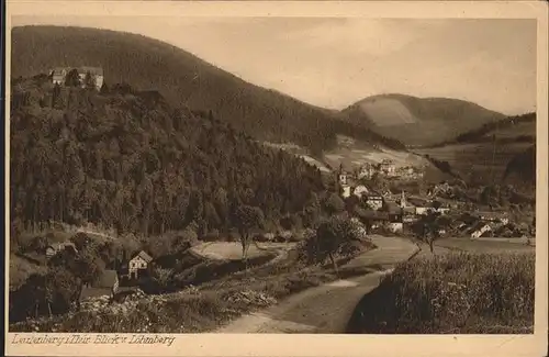 Leutenberg Thueringen Blick vom Loehmberg Kat. Leutenberg