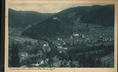 Leutenberg Thueringen Blick vom Goetz Grosse Idyll Kat. Leutenberg