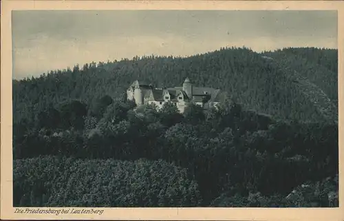 Leutenberg Thueringen Schloss Friedensburg Kat. Leutenberg