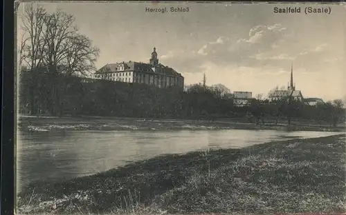 Saalfeld Saale Herzogl.Schloss Kat. Saalfeld