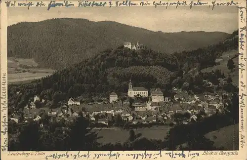 Leutenberg Thueringen Blick vom Georgsitz Kat. Leutenberg