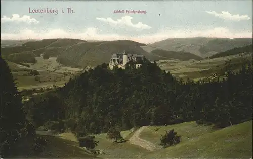 Leutenberg Thueringen Schloss Friedensburg Kat. Leutenberg