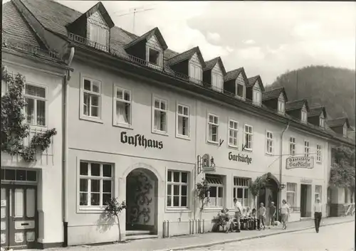 Leutenberg Thueringen Gasthaus Garkueche Kat. Leutenberg